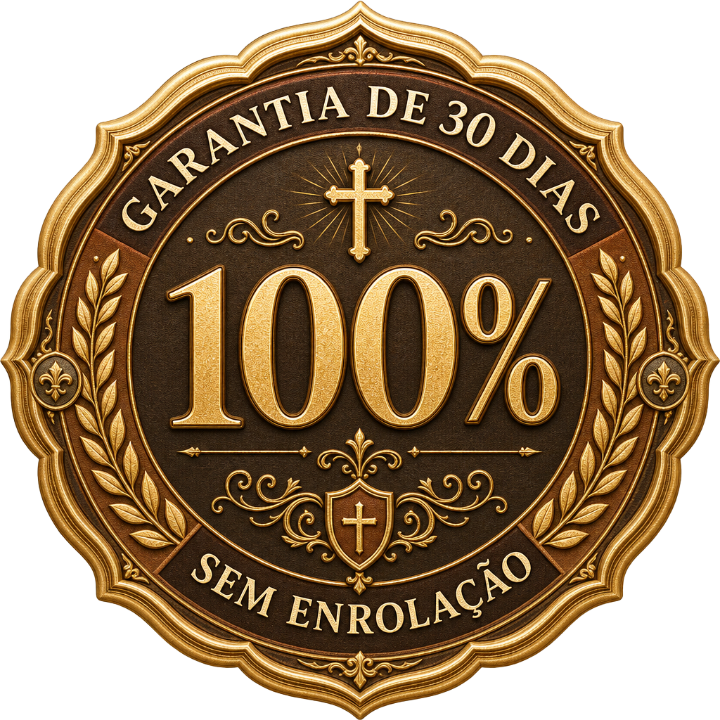 Selo Garantia de 30 dias sem enrolação